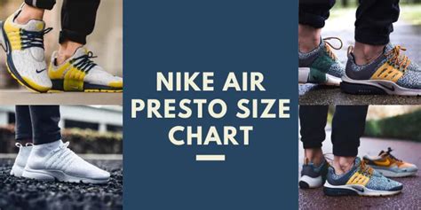 nike air presto größe|nike air presto fit chart.